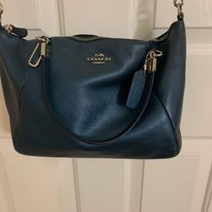 Blue Coach Bag
